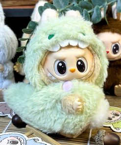 3D Green Dinosaur set (hood + padded jacket)