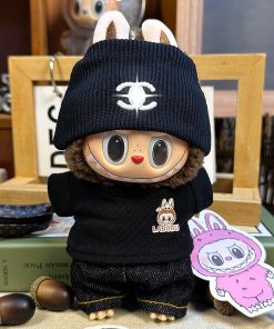 C-family black outfit (hat + T-shirt + jeans)